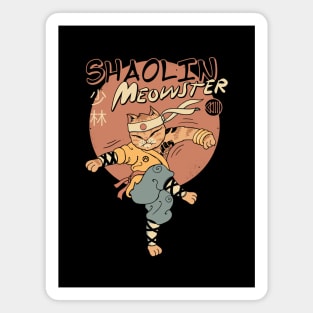 Shaolin Meowster Magnet